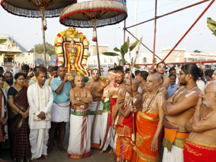 తిరుమలలో ప్రణయ కలహోత్సవం