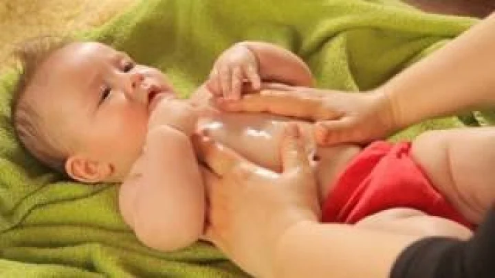 how to massage your baby