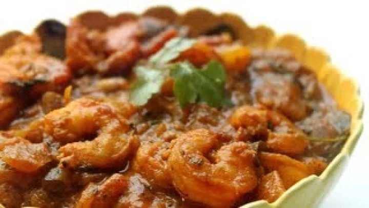 gongura prawns curry