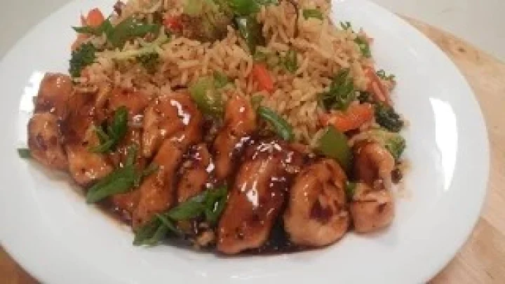 Honey Chilli Chicken Rice