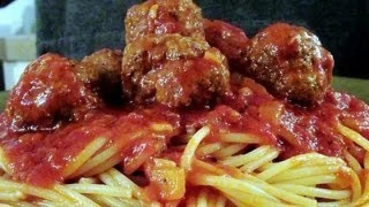 Meat balls noodles receipe