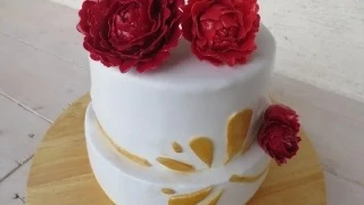 lemon cake With raspberries