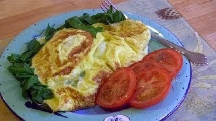 Palak Egg Omelette