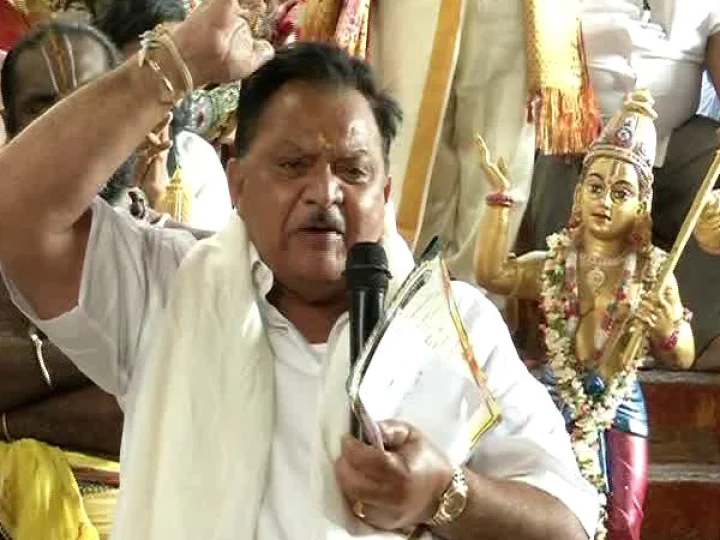 టిటిడి ఛైర్మన్‌ చదలవాడ కంటతడి... పదవి పోతుందనా...? స్వామి తన్మయత్వంలోనా..?