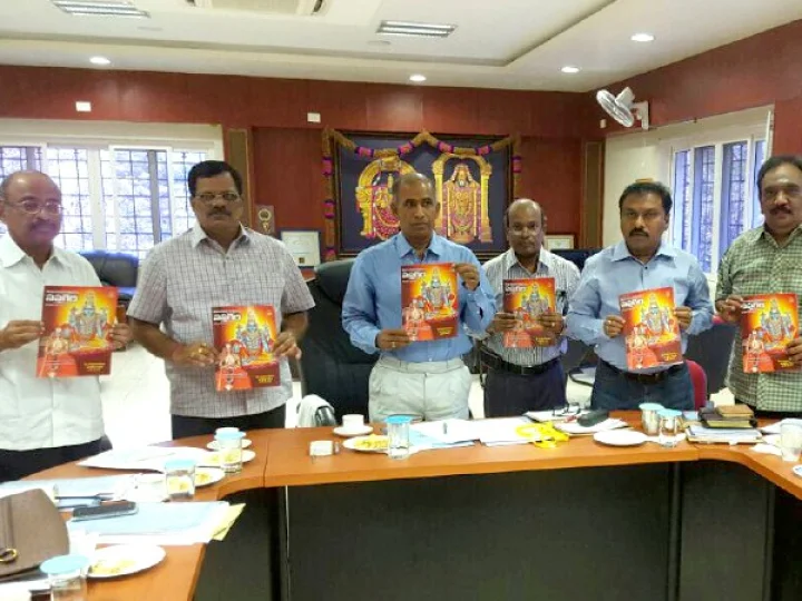 కృష్ణా పుష్కరాలకు శ్రీవారి నమూనా ఆలయ నిర్మాణం - టిటిడి ఈవో