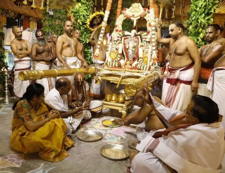 భూలోక వైకుంఠాన్ని తలపించేలా పద్మావతి పరిణయోత్సవం