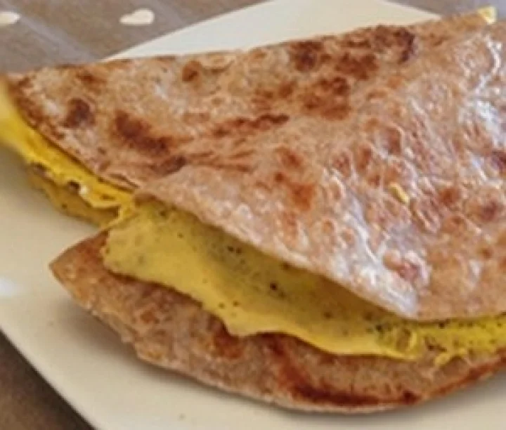 Chapathi omlet receipe