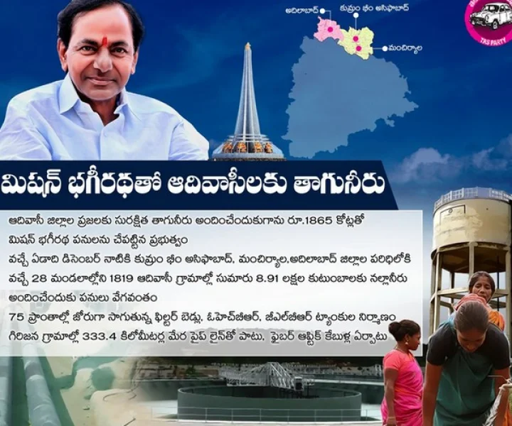 కేసీఆర్ 'మిషన్ భగీరథ 2015-2016' ఎంతవరకూ వచ్చింది?