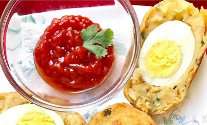 Egg cutlet receipe