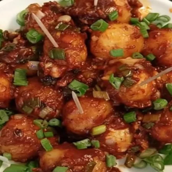 चिली पोटेटो विद हनी