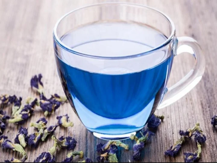 Blue tea