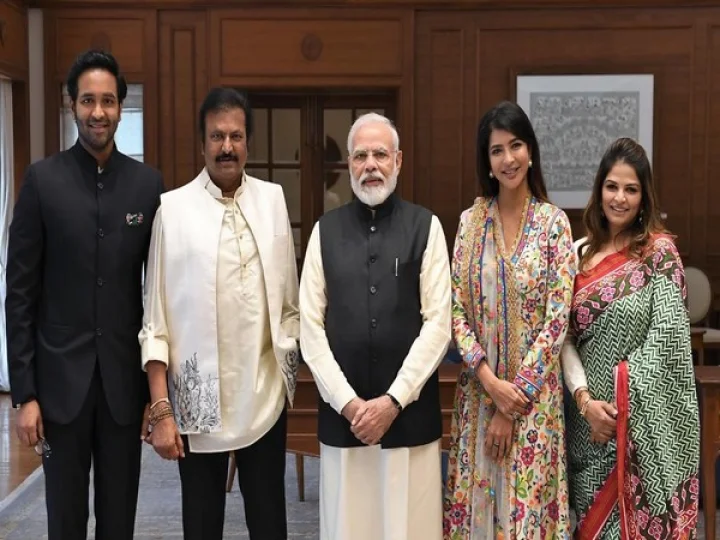 Mohan Babu family