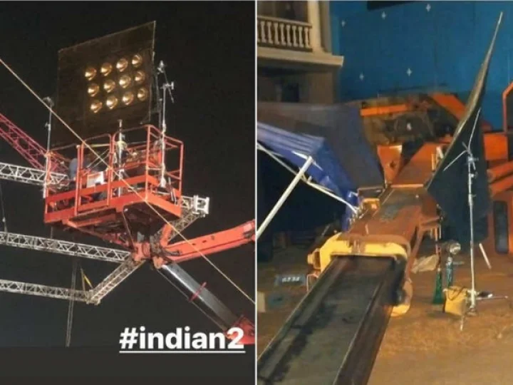 Indian-2 Crane Accident