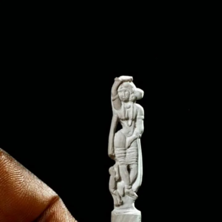 బలపంపై రామ‌ప్ప‌ శిల్పం... అహో ఏం చిత్రం!