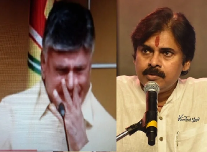Chandrababu Naidu Crying