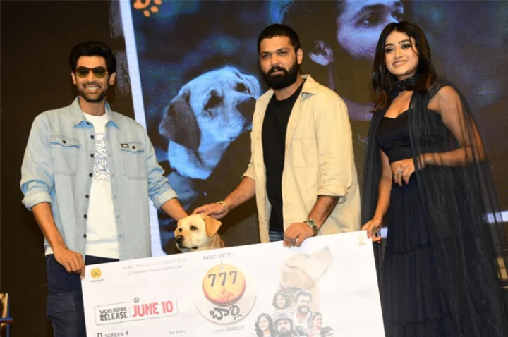 Rana Daggubati, Rakshit Shetty,   Sangeetha Sringeri