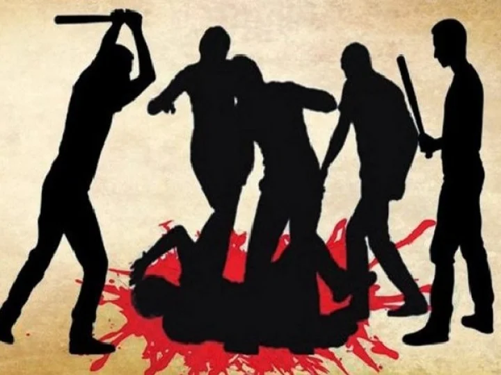 beaten to death