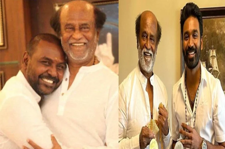 lawrence, dhanush with rajani
