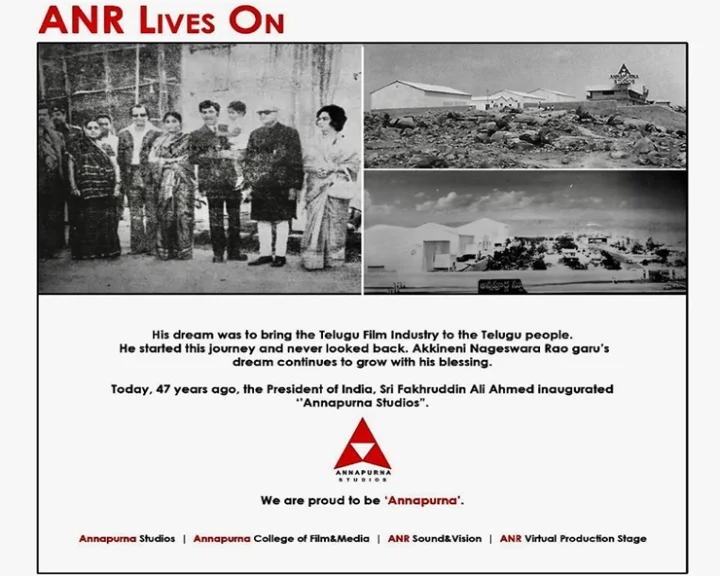 Akkineni Nageswara Rao, Sr. NTR,  Fakhruddin Ali Ahmed