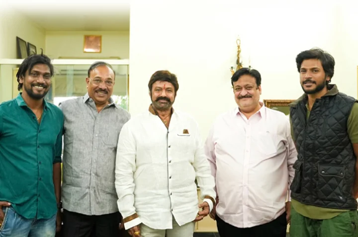 Balakrishna with  Michael team