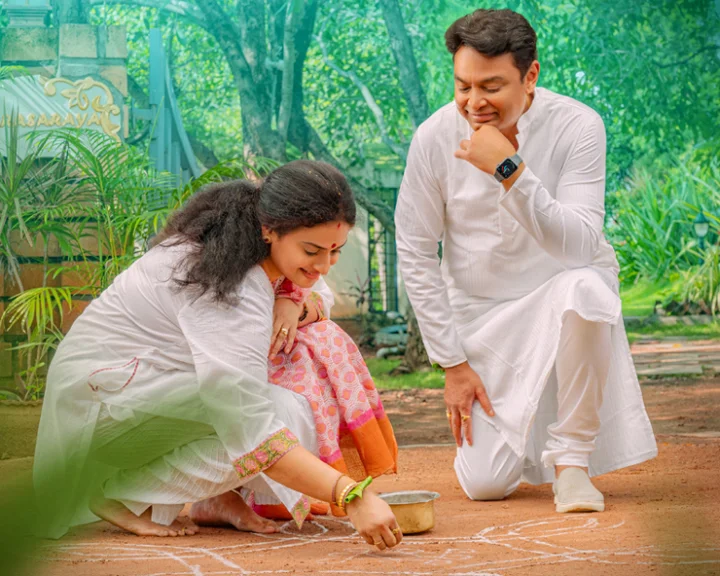 Naresh VK and Pavitra Lokesh