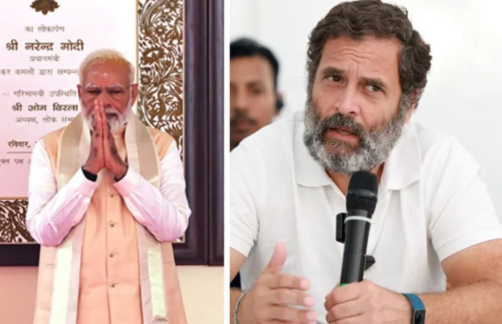 rahul gandhi - modi