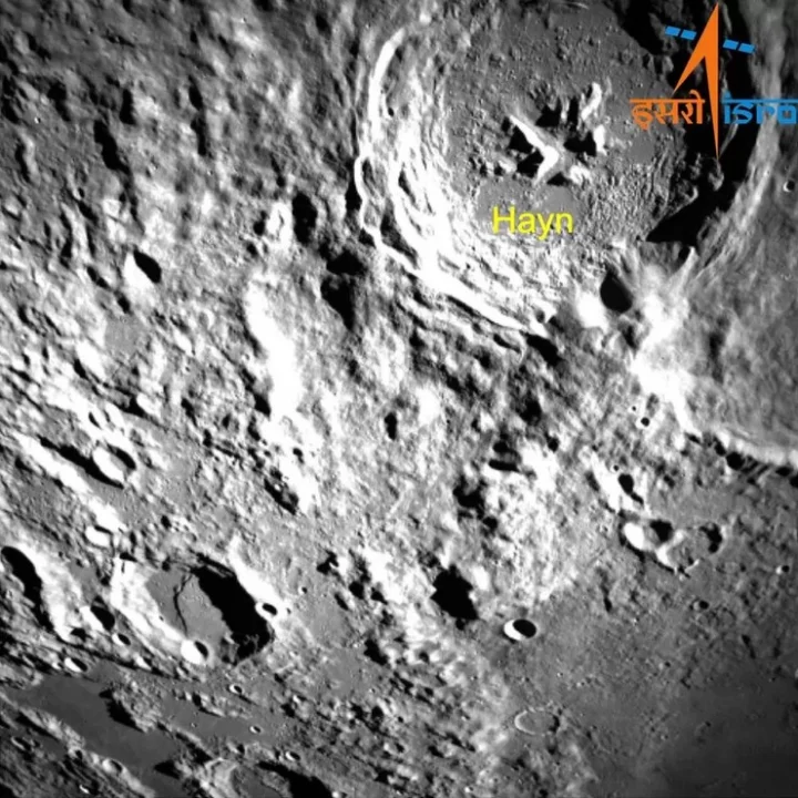 moon south pole