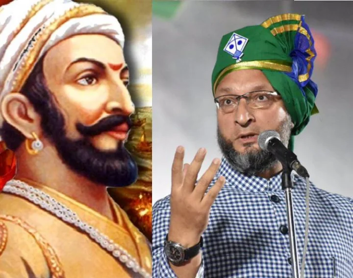 asaduddin owaisi comments on shivaji maharaj