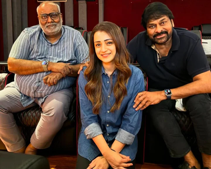 Chiranjeevi, Trisha, Keeravani