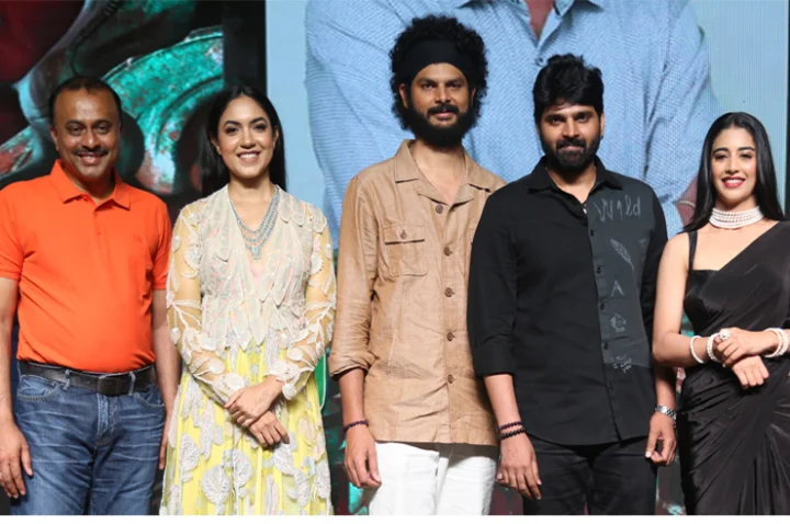 Ritu Verma, Srivishnu,  TG Vishwaprasad, Hasit Goli