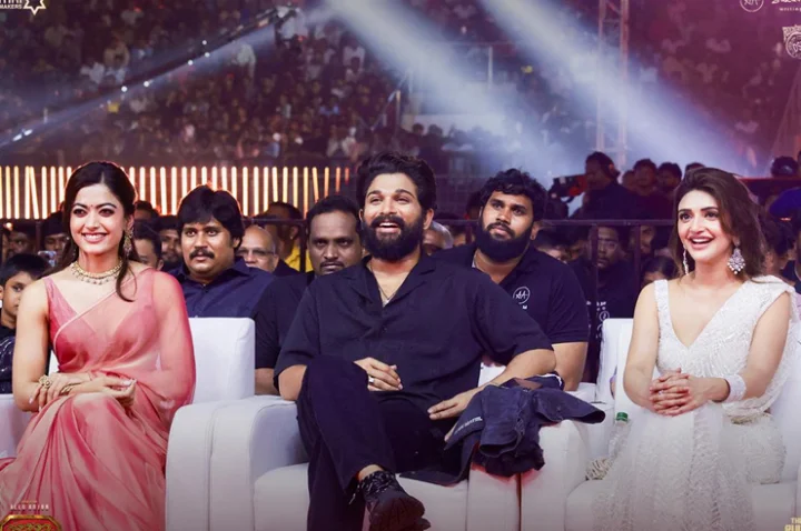 Rashmika Mandanna, Allu arjun, Srileela