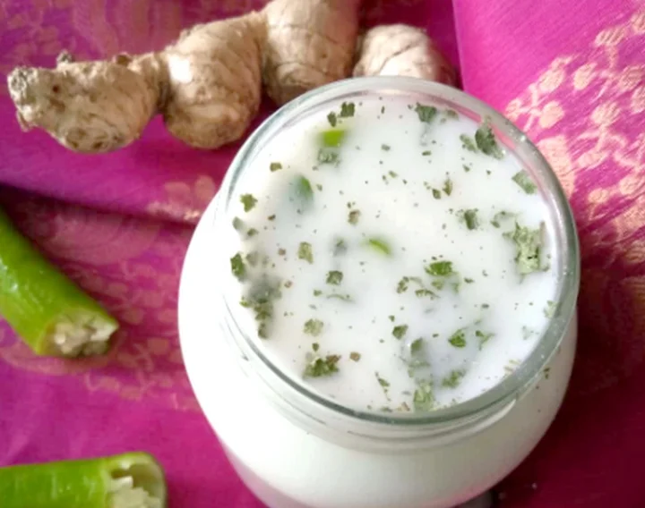 Ginger with Buttermilk