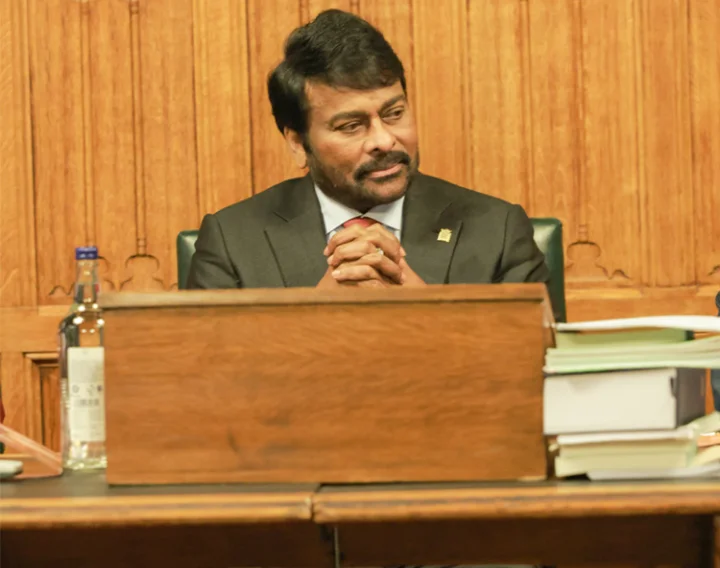Megastar Chiranjeevi in ​​the House of Commons in the U.K.