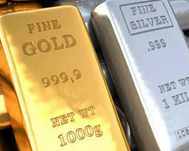 gold and silver