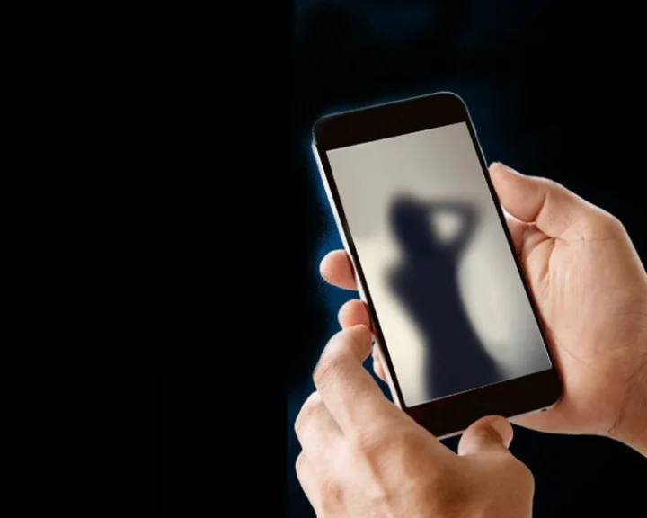 obscene photo filming by mobile phone