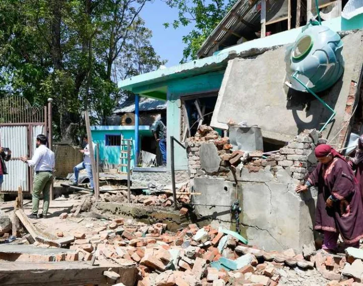 Terrorist house blast