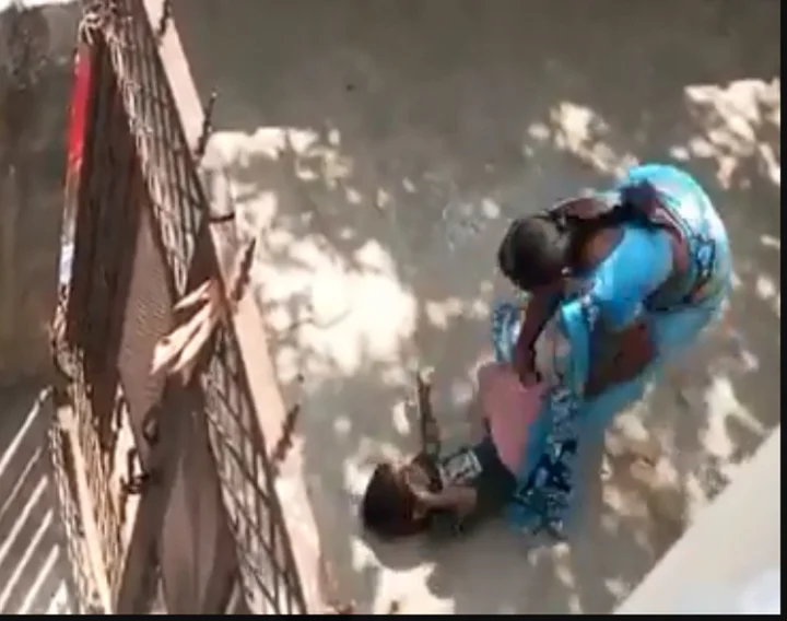 Boy Attacked by Mother