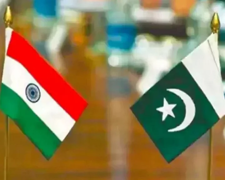 india pakistan flag