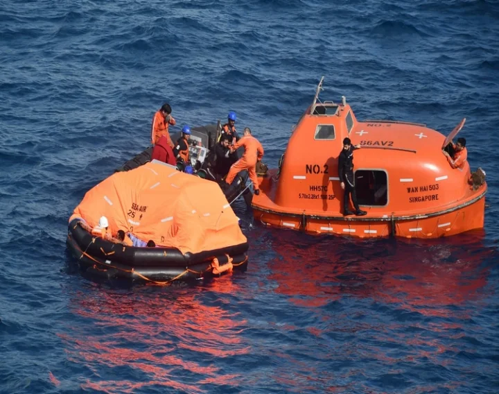 Singapore Cargo Ship