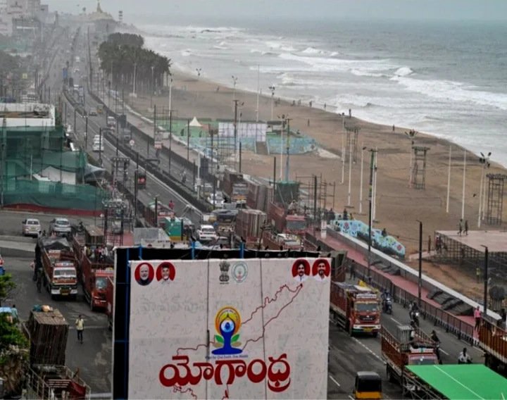 Vizag Beach Road