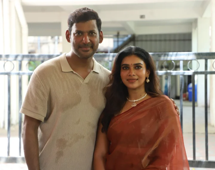 Vishal,  Dushara Vijayan