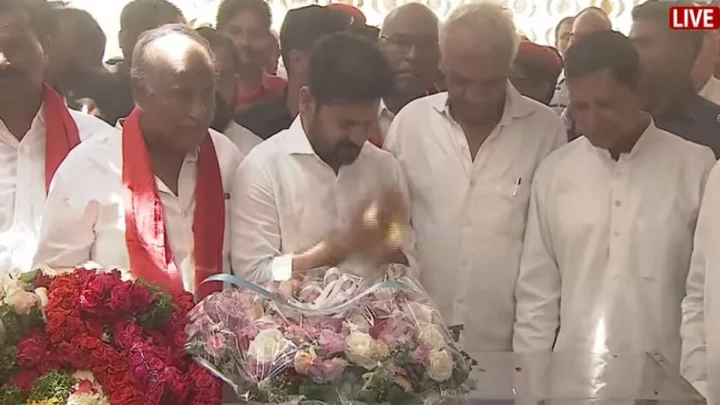 revanth tribute to suravaram