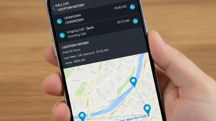Mobile phone call records and location
