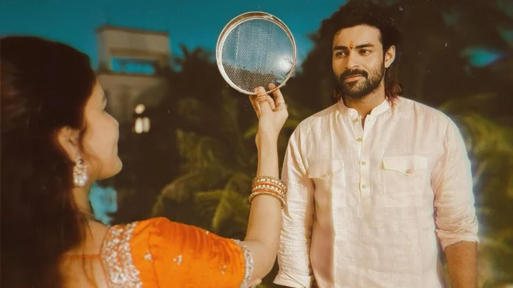 Varun Tej, Lavanya Tripathi celebrated Karva Chauth festival