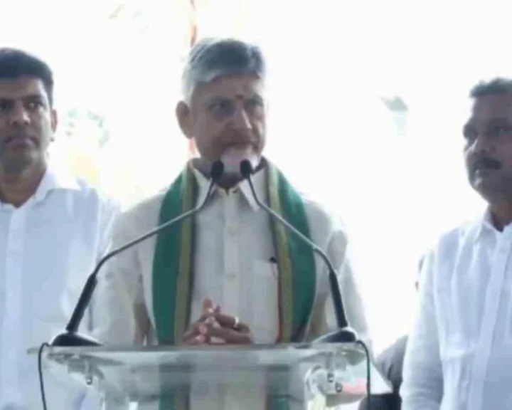 అమరావతిని ఆకాశంలో నిర్మించలేం.. దేనికైనా భూమి కావాలి కదా?: చంద్రబాబు