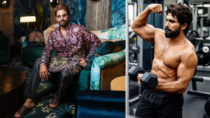 Allu Arjun's six pack