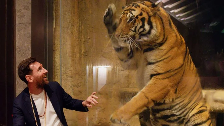 LIONEL MESSI SPECIAL VISIT TO VANTARA