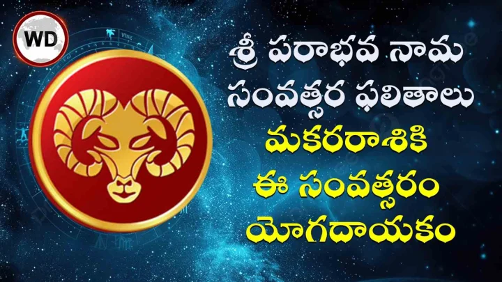 2026-27: శ్రీ పరాభవ నామ సంవత్సర ఫలితాలు - మకరరాశికి ఈ సంవత్సరం యోగదాయకం