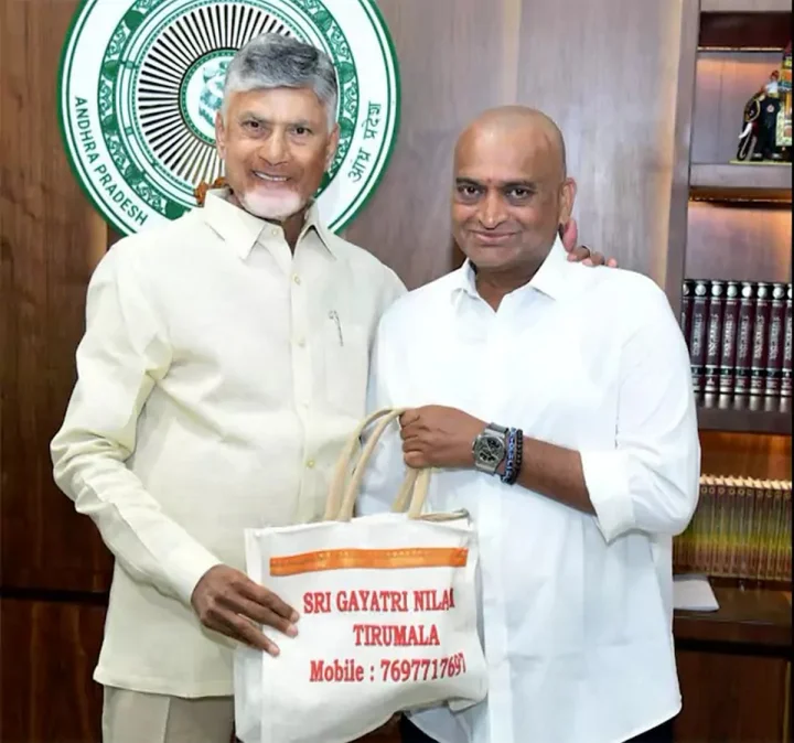 దిగ్విజయంగా సంకల్ప్ యాత్ర.. సీఎం చంద్రబాబును కలిసిన బండ్ల గణేశ్