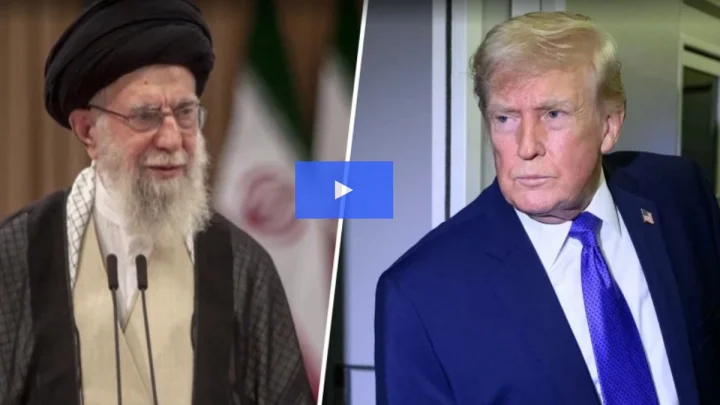 khameni - donald trump